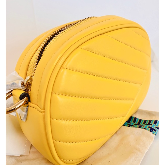 Tory Burch Kira Leather Small Camera Crossbody Bag - Picture 12 of 16